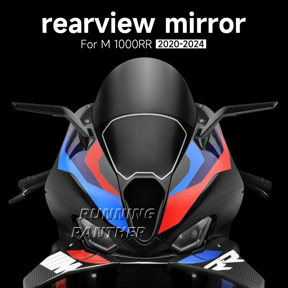 For BMW M 1000 RR M1000RR m1000rr 2020 2021 2022 2023 2024 Side Rear View Mirror Kit Motorcycle Accessories Rearview Mirror