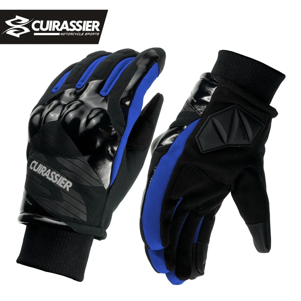 Winter Ski Gloves Warm Motorcycle Gloves Waterproof  Cold  Protective Gloves Motorcycle Accessories Motocross Glove