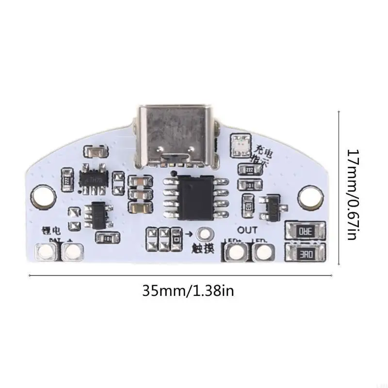 L4MA Integrated Circuits for Type C Table Lamp Circuit Board with Dimming Function