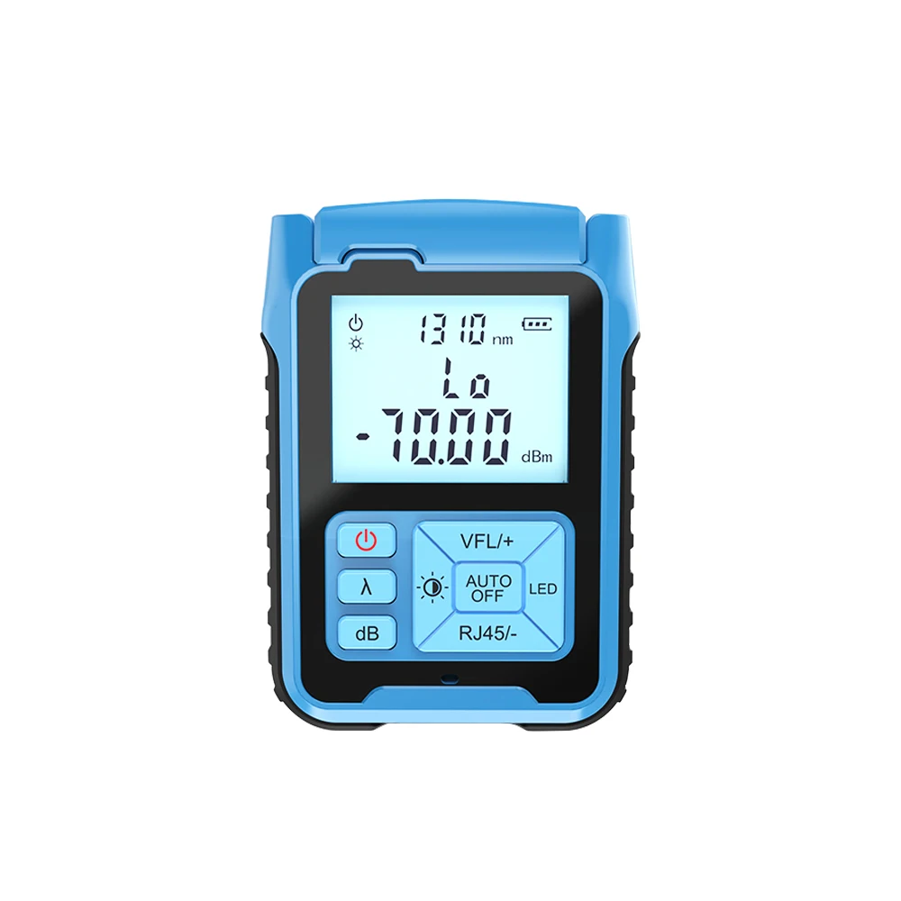 SAIXIAN all in one Mini Optical Power Meter Visual Fault Locator Network Cable Test optical fiber tester 10mw 30mw VFL