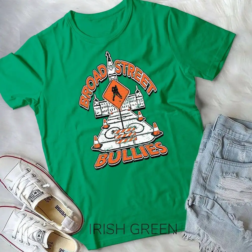 Broad Street Bullies Philadelphia Orange and Black Hockey Unisex T-shirt