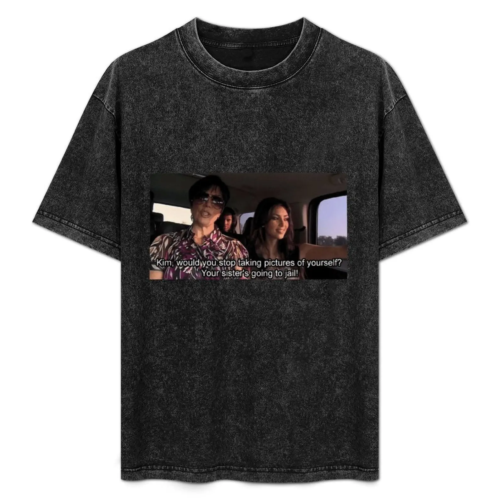 

your sister's going to jail! T-Shirt Breathable Basic Cotton T-Shirt