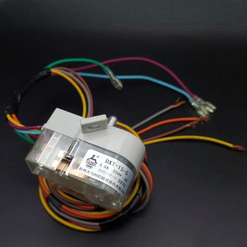 1Pc for Midea Washing Machine Timer 7-wire Slant Ear Pegasus DXT-15-G 3.5A250V Washing Timer Switch