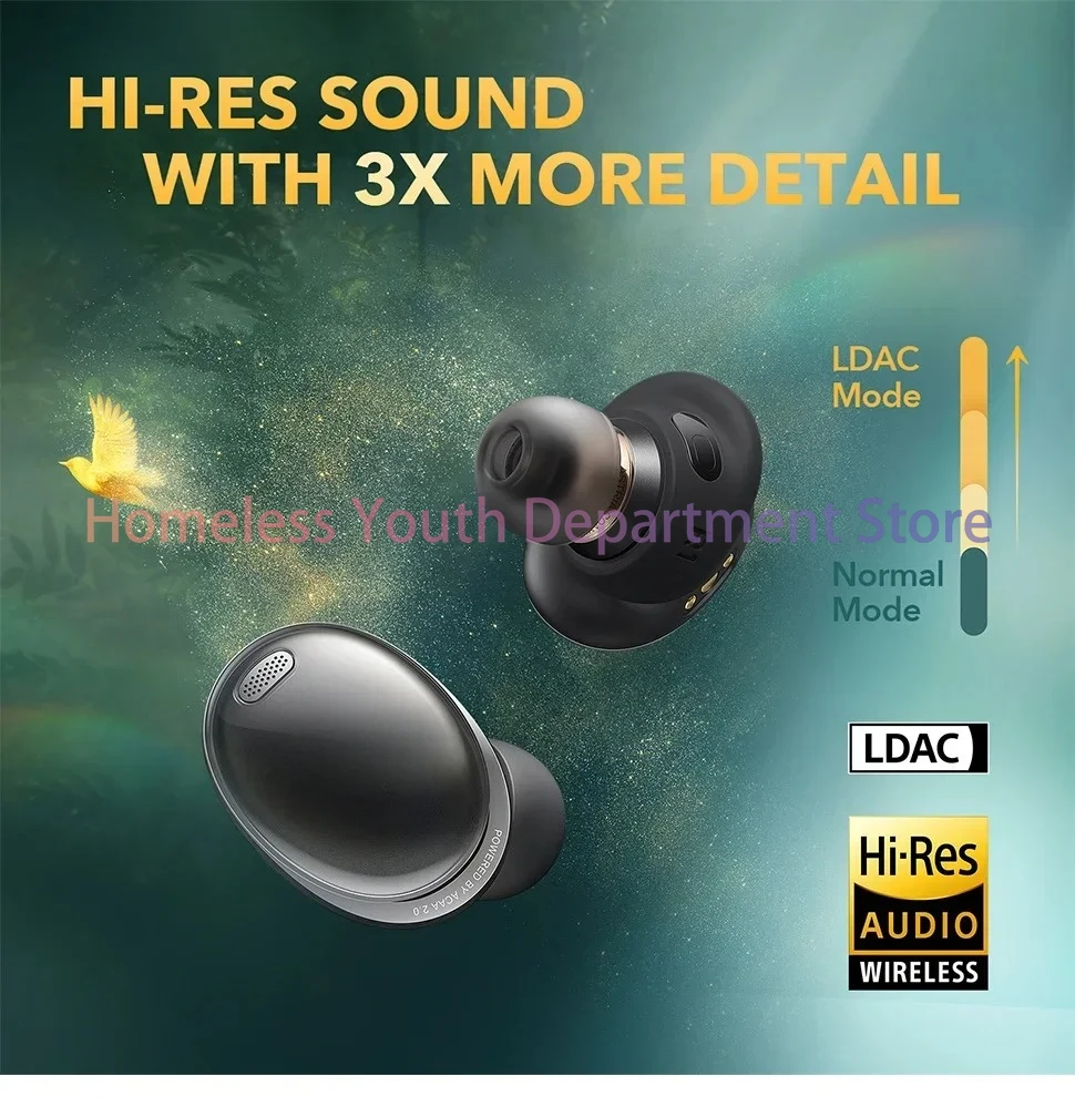 سماعات أذن Liberty 3 Pro TWS بلوتوث سماعات أذن لاسلكية حقيقية ANC مع صوت عالي الدقة ACAA 2.0 و6 ميكروفونات للمكالمات