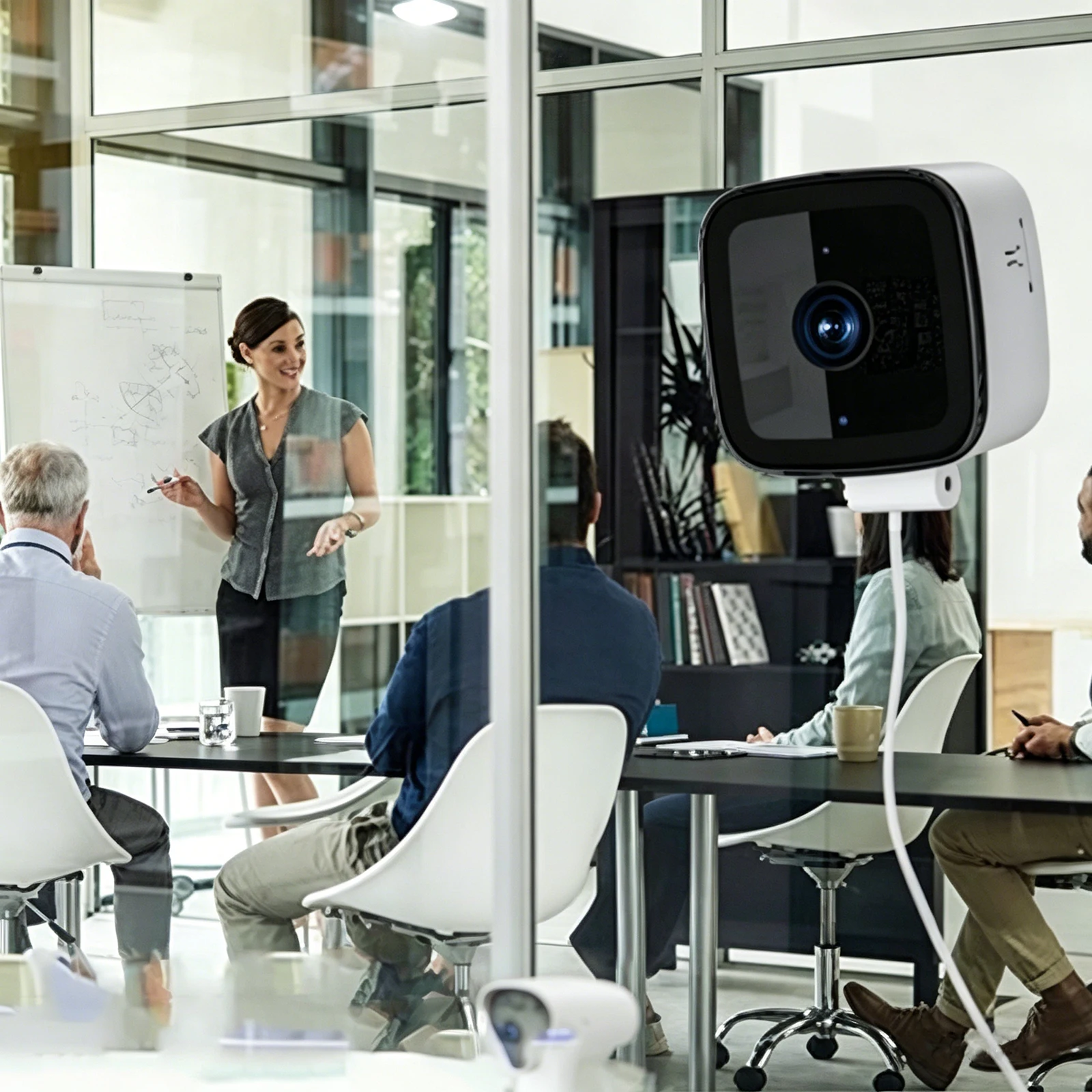 

1080P WiFi Small Camera with Night Vision & Motion Detection Surveillance Cam Two-Way Audio for Indoor & Outdoor Monitoring