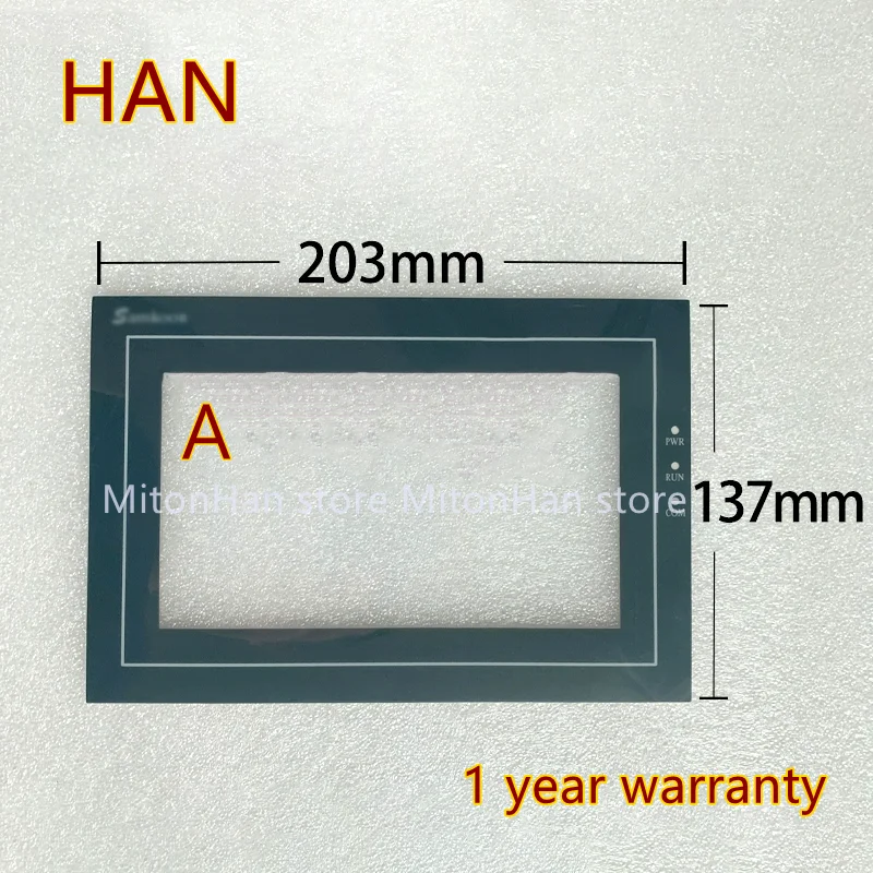 SK-070FE ekran dotykowy szklany Digitizer nakładka na folię ochronną