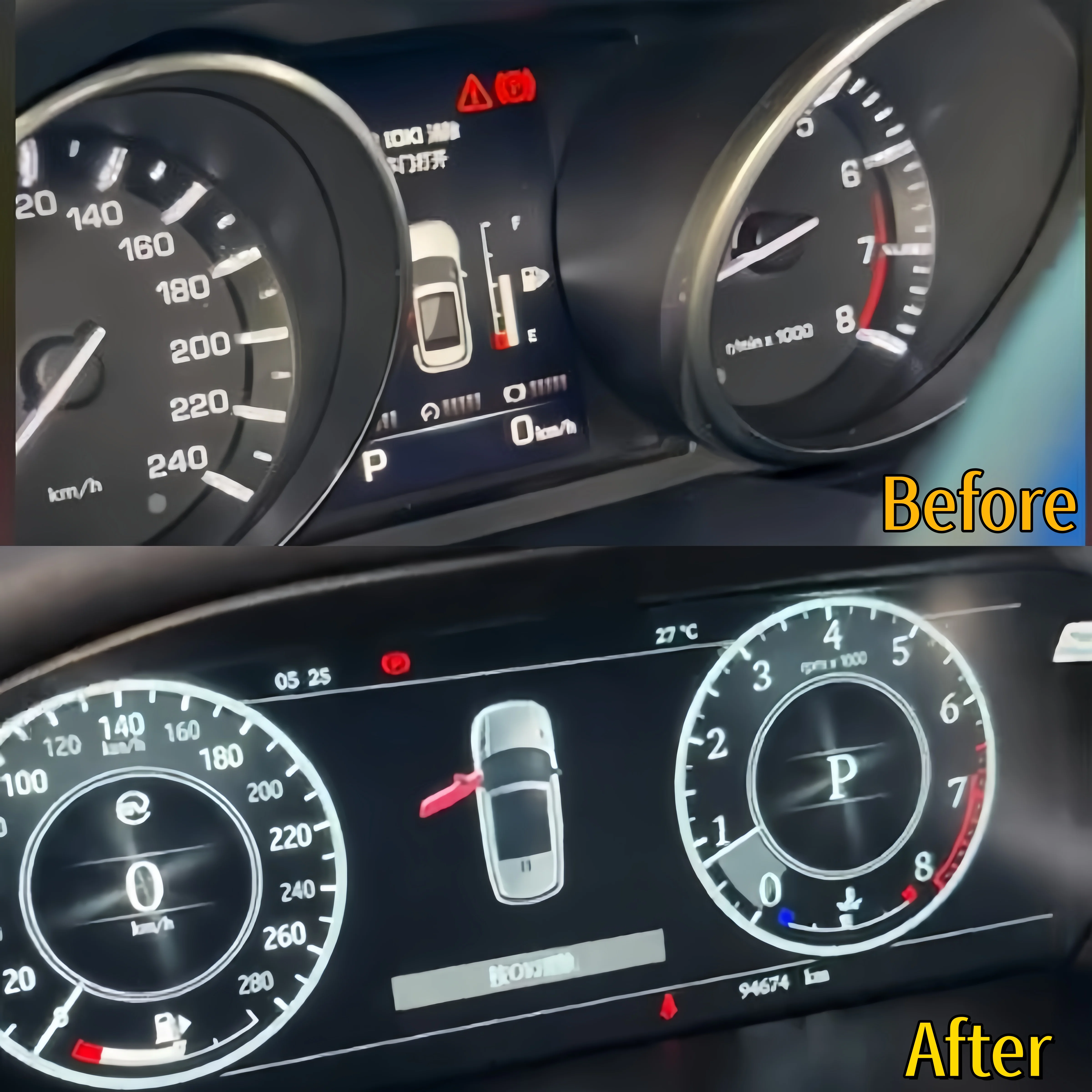 

Панель приборов для Land Rover Range Rover Evoque: ЖК-дисплей спидометра, модификация приборной панели, умный цифровой ЖК-кластер для автомобиля
