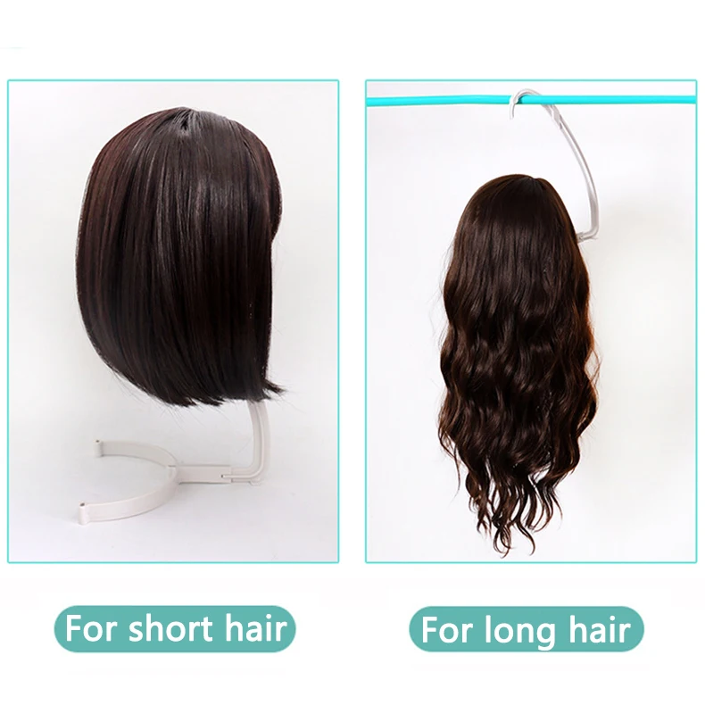 Wig Stands For Multiple Wigs Hanger Display Rack Wig Holder For Styling Plastic Storage Organizer For Head Cover,Hat Support