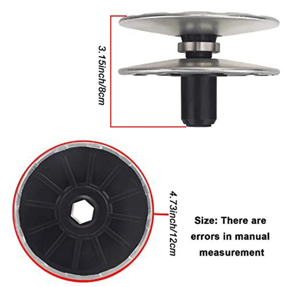 

Easy To Install Secondary Transmission Variator Pulley Kit Chainsaw Parts Replacement For Lawn Mower Garden Tractor Models