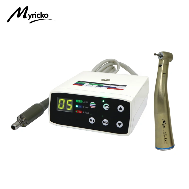 MyrickoDental equipment Electric motor micromotor with LED dentistry portable unit high quality Lab product