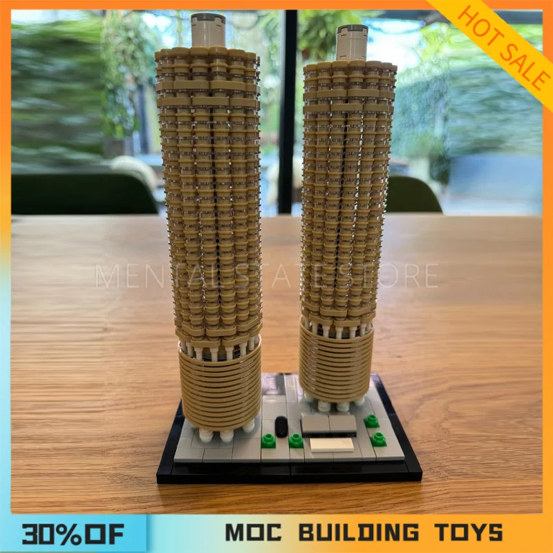 Bloques de construcción de ciudad MOC Marina personalizados, tecnología de ladrillos DIY, montaje creativo, juguetes educativos, regalos de vacaciones, 1560 Uds.