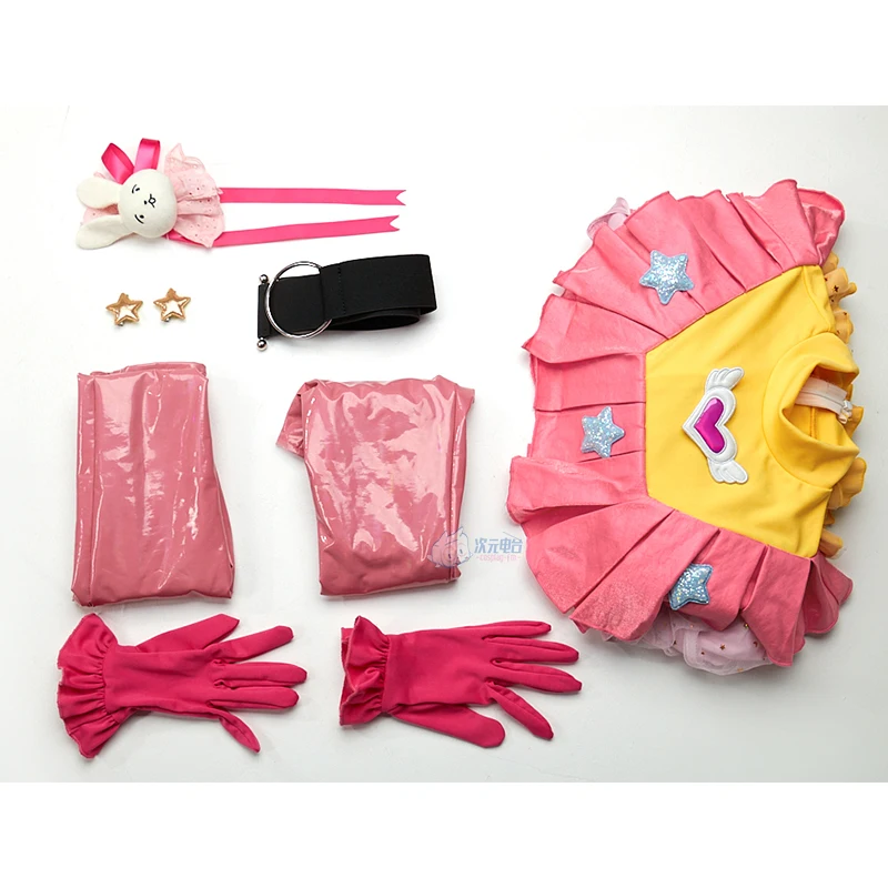 InYOYO Amine Oshi No Ko Cosplay Hoshino Ai Costume Sweet Lovely Pink Lolita Dress Halloween Party Outfit S-XL New 2023