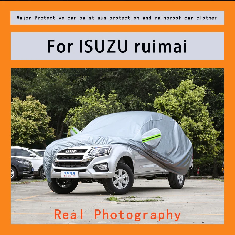 

﻿﻿For ISUZU ruimai Car Covers Outdoor Waterproof Dustproof Sun Rain Snow Protection Thick Oxford Cloth Full Outer Cover