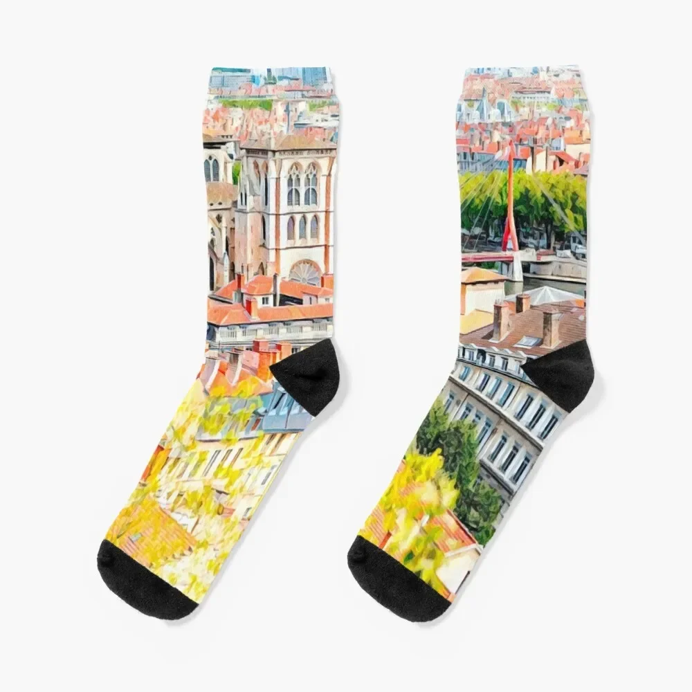 

Lyon Socks shoes warm winter Women Socks Men's