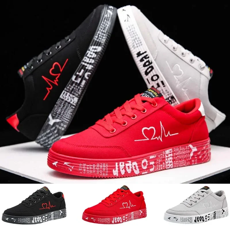 Zapatos Men Athletic Shoes Tops Espadrille For Men Tennis Luxury Brand 2023 Sneaker Luxe Oversize Shoes Men\'s Sports Red Tennis