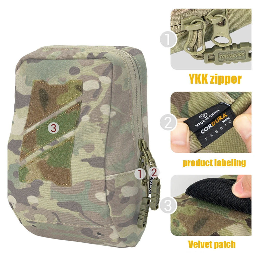 Tactical Vest Side Pouch Molle Dump Drop Recycling Hunting Waistpack Accessories Outdoor Training Storage Ammunition Pouch