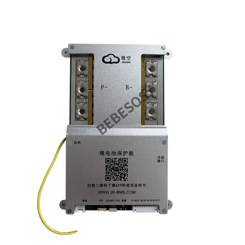 JK 4S-8S Smart BMS 12V 24V 3S 6S 7S  Bluetooth APP Active Balance 300A Support parallel modules LiFePo4 Li-Ion LTO Battery PCM