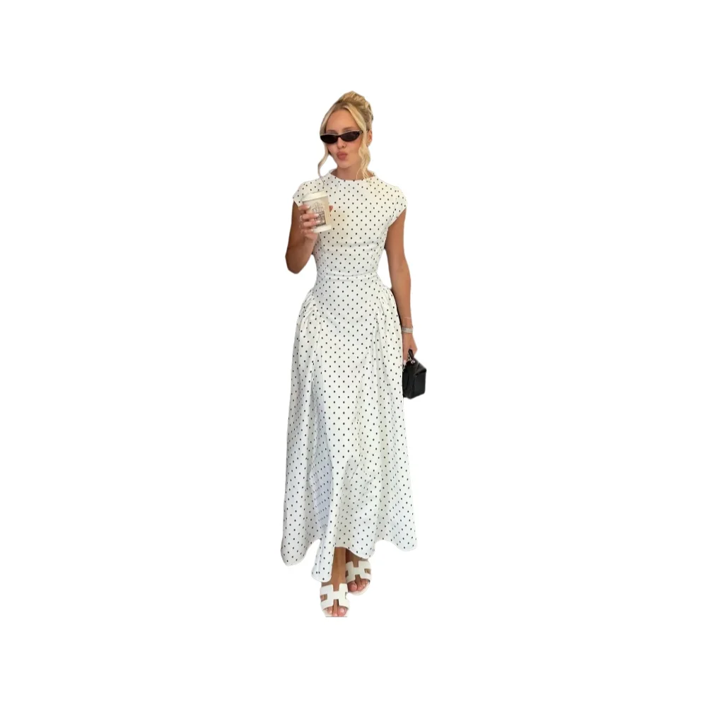 Zomer nieuwe dames lange jurken elegante bloemenprint patchwork casual feestjurk sierlijk voor vakantie casual slanke vrouwelijke jurken - afbeelding 2