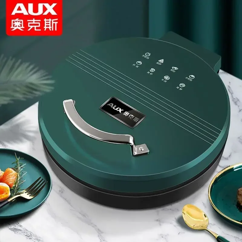 Household electric baking pan. Double-sided heating. Deepening. Sandwich & breakfast maker. Egg pancake machine.