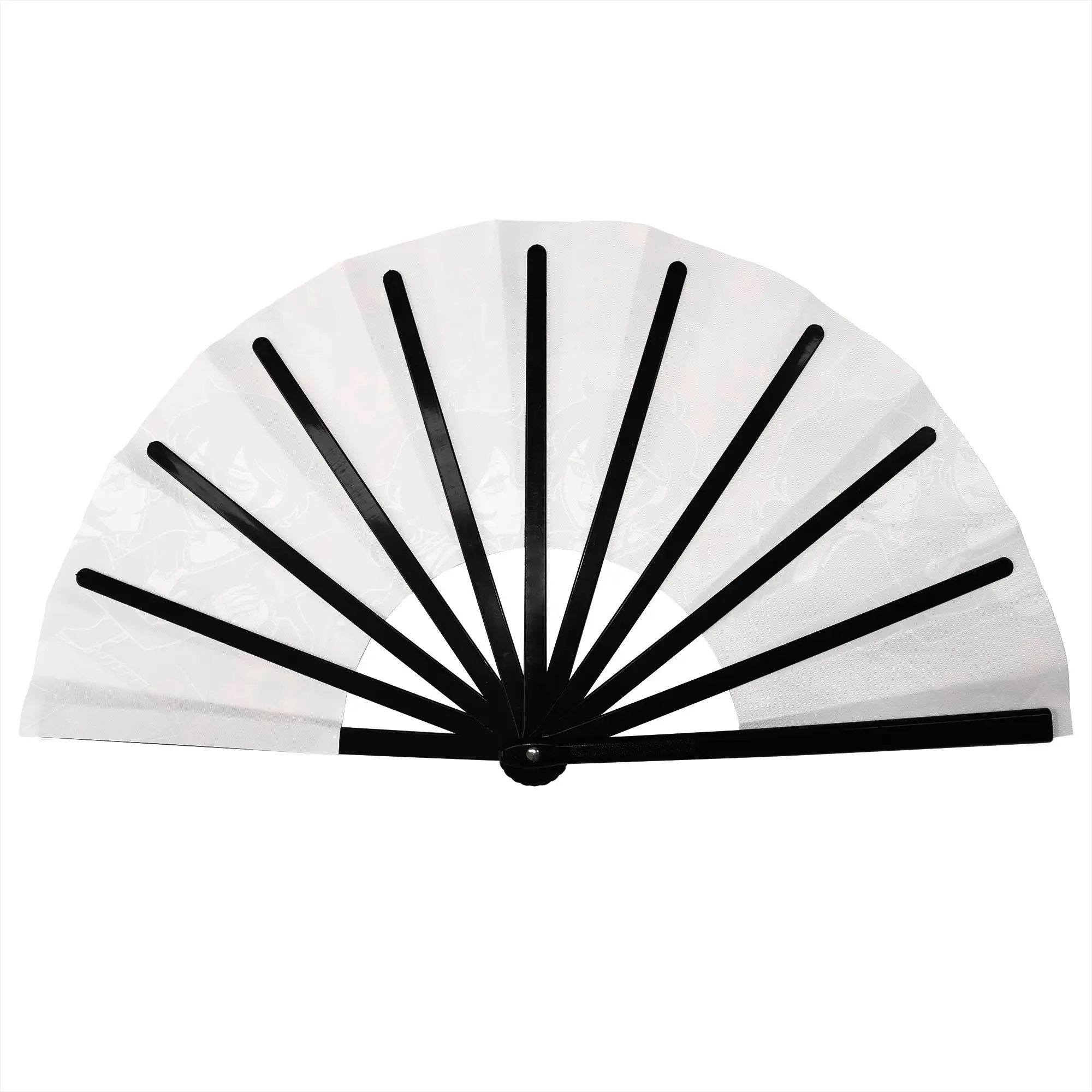 Comics A-Andys L-Leyleys Stylish Hand Fan Women Retro  Printed Fan Aesthetic Costume Prop Folding Fans For Dancing Gift