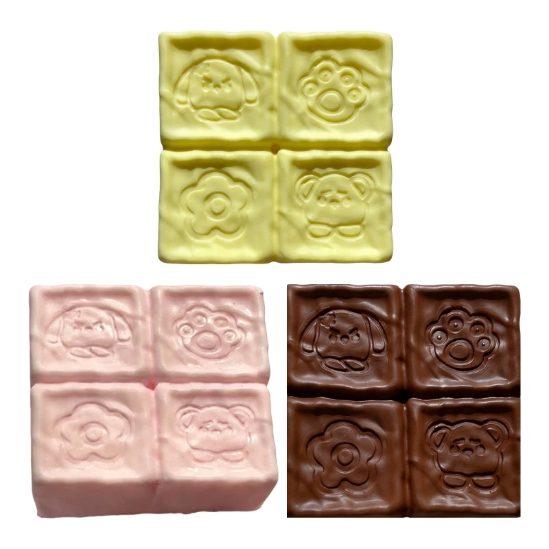 Macio lento subindo alívio do estresse squeeze brinquedo bloco leite para adultos e crianças seguro descompressão brinquedo