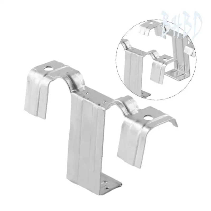 

BHBD-100PCS Solar Panel Photovoltaic Water Guide Clip Stainless Steel Deflector Mud Drain Button Water Redirection Clips