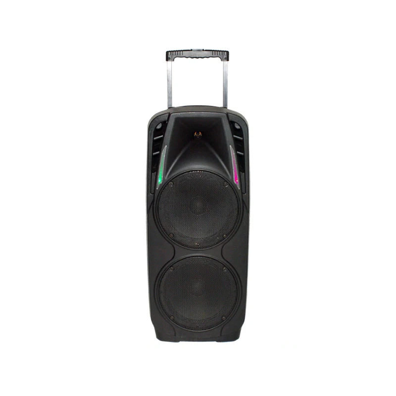 

Karaoke Subwoofer Speaker System Sound Master Mixers Multimedia Karaoke Speakers Portable Trolley Speaker With Mic
