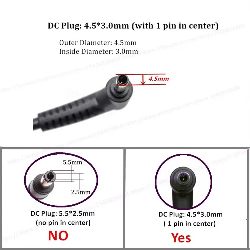 정품 델타 ADP-120VH D 20V 6A 120W 4.5x3.0mm 얇은 AC 어댑터 MSI CF63 MS-16R5 A17-120P2A 노트북 전원 공급 충전기