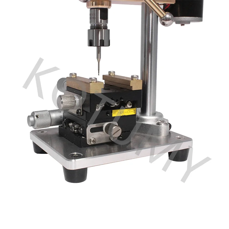 Mini Metal Bench Drill Model Adjustable Pressure Precision Watch Bench Drill Model Ornament Collection