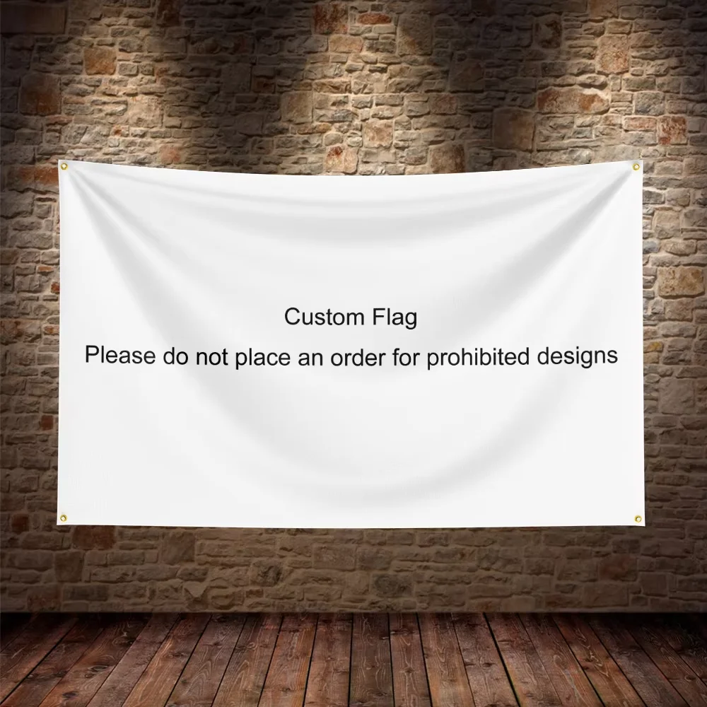 Free shipping Digital printing custom flags/banners Custom Flag Any Design  Illegal designs will not be produced