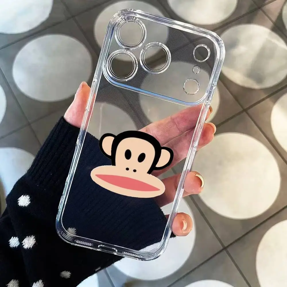 CUTE R-pauls-frank-s Modische Transparente Stoßfeste Handyhülle für iPhone 17,16,15,14,13,12,11 Plus,Pro Max AS – Detail 6