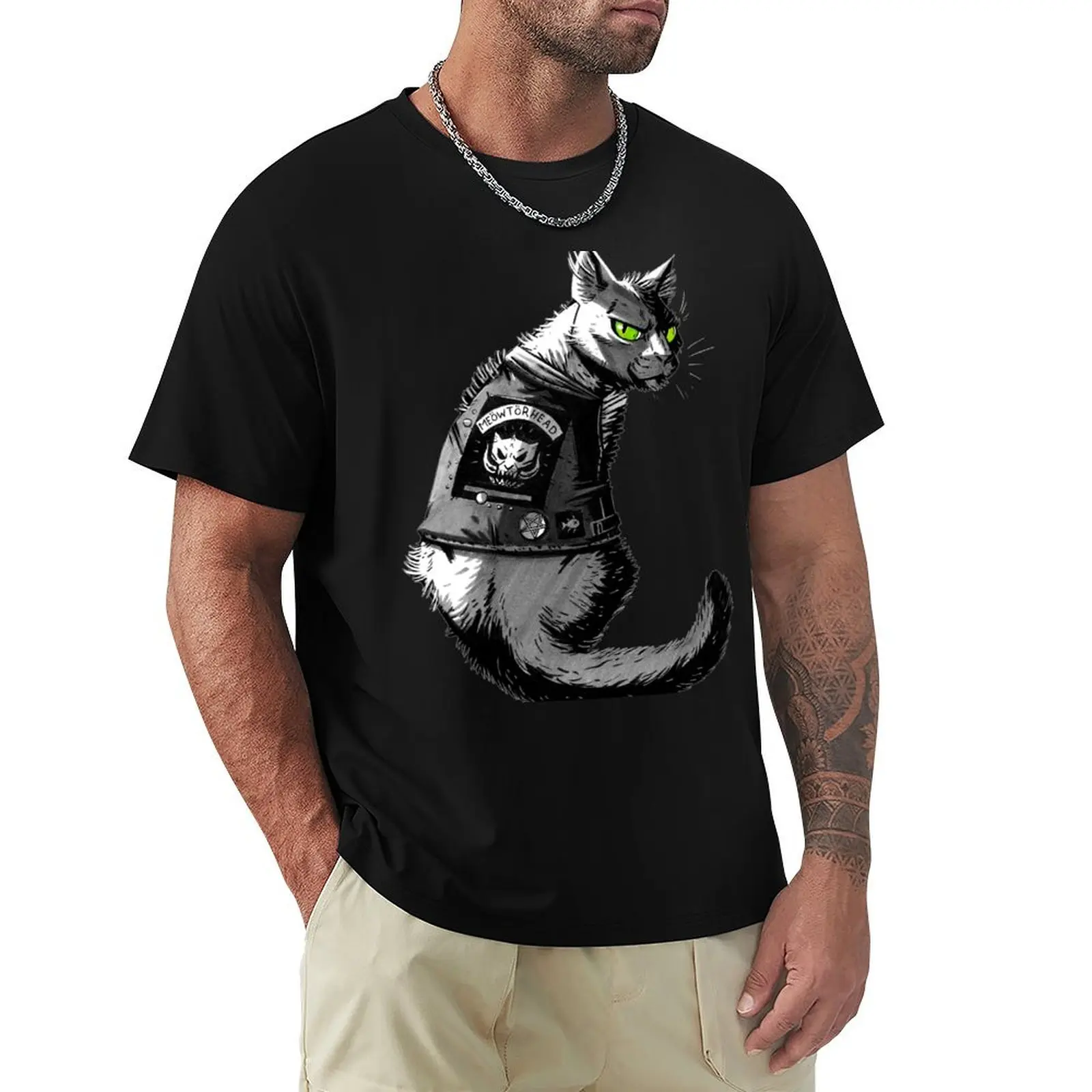

Speed Metal Kitty T-Shirt Aesthetic clothing anime t shirts plus size men clothing