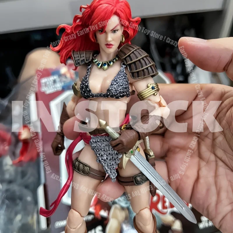 

【 In Stock 】 New Genuine Bfs Boss Strike 1/12 Epic Luxury Edition Red Sonia Fashion Trendy Play Mobile Doll