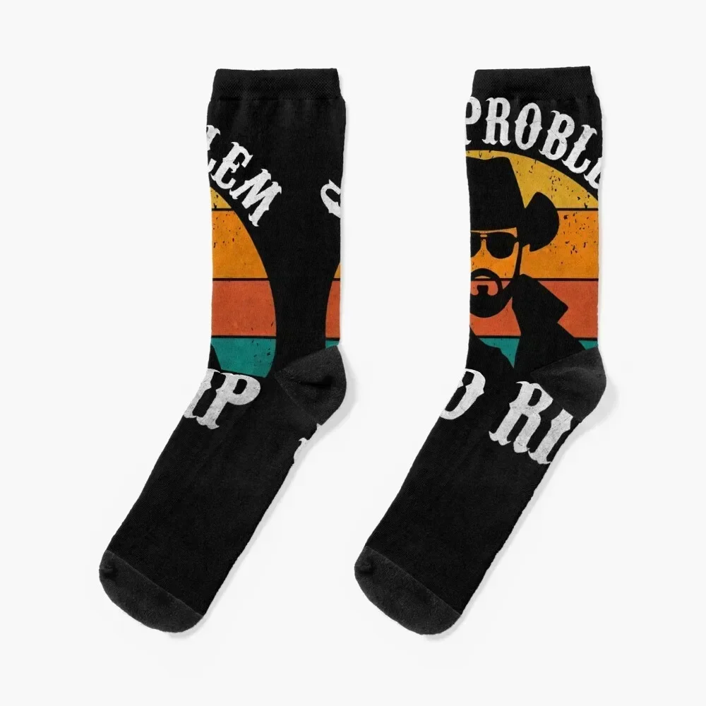 Got a Problem Send Rip Vintage Retro - Awesome Rip Wheeler Socks Novelties luxe Argentina gifts Socks For Men Women's