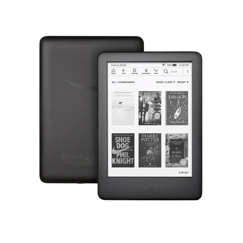 

All-new Kindle Black 2019 version with a Built-in Front Light, Wi-Fi 8GB eBook e-ink screen 6-inch e-Book Readers for kindle