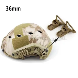 Sistema clips giratorios montaje gafas paintball airsoft táctico