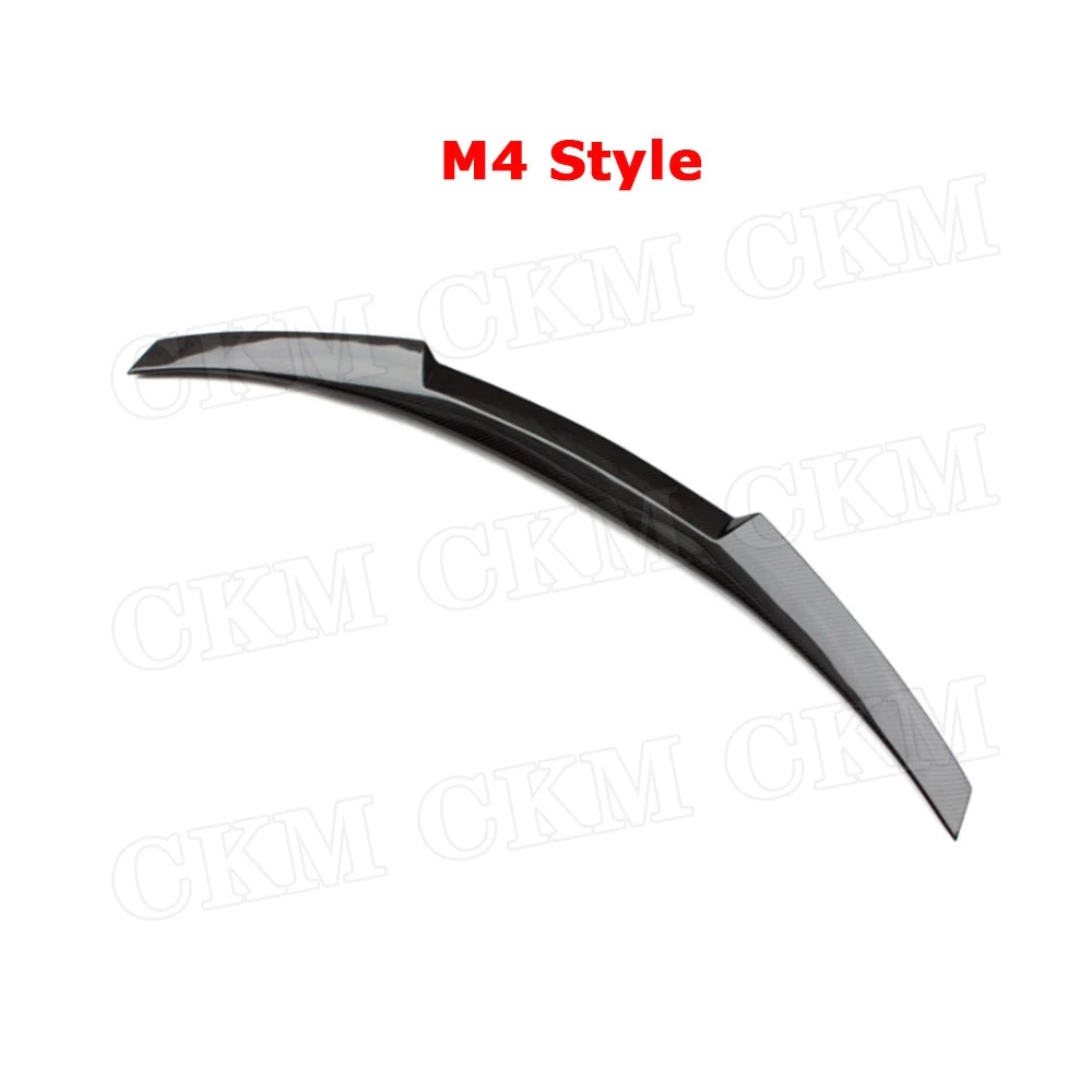 

Carbon Fiber Car Rear Spoiler FRP Prime Trunk Lip Wing for Alfa Romeo Giulia Sedan 4 Door 2015-2017 Boot Bumper Wings