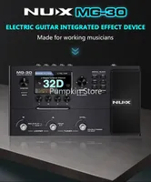NUX MG-30(English version)DME digital multiple effector for guitar bass LOOP loop recording sound card