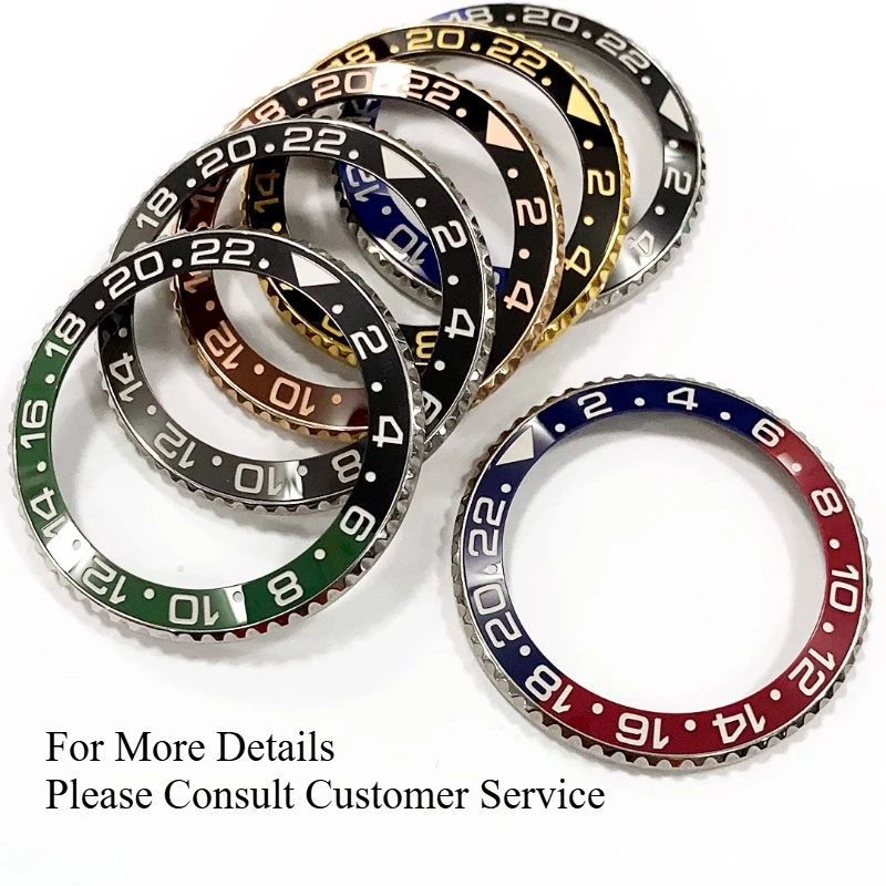 

Watch Accessories Suitable for GMT Greenwich Series 116710/126710 Adhesive Ceramic Bezel