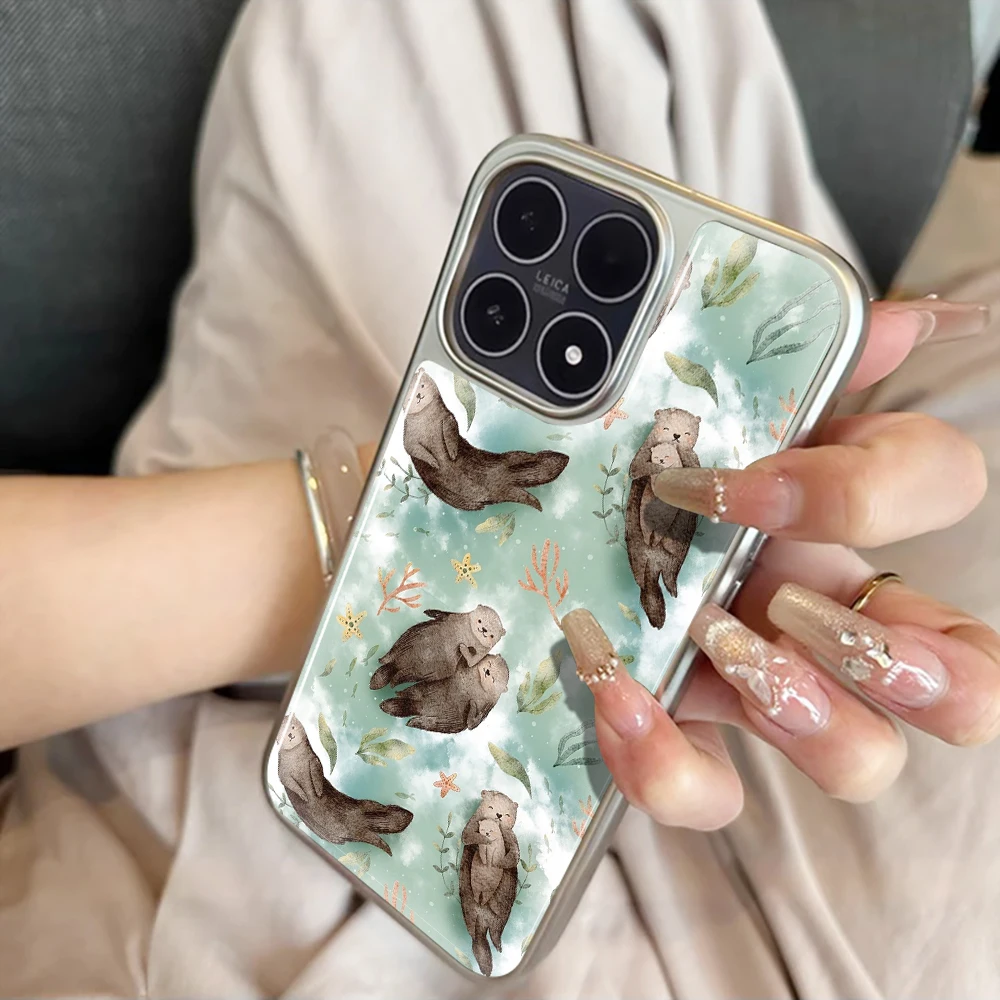 Neue Blumen-Meer-Küsten-Klebstoffhülle für iPhone 15 17 13 Pro Max Phone 11 12 ProMax 14 15 16 Plus Hüllen Stoßfeste Luxus-Coque – Detail 23