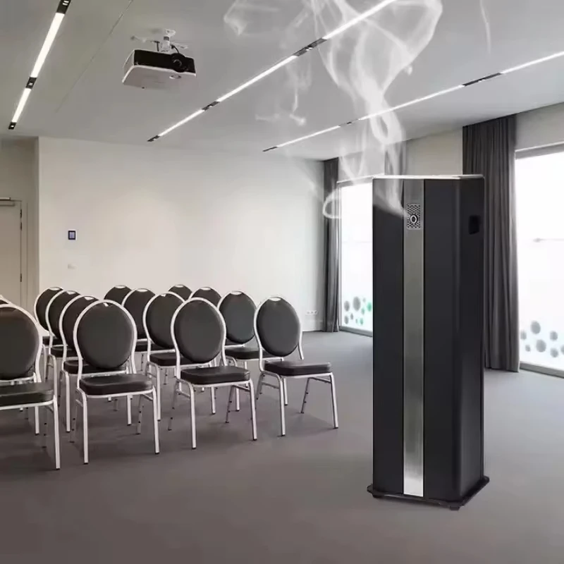 Potente dispenser automatico di fragranze, diffusore di profumo programmabile da pavimento per metallo elettrico da tavolo