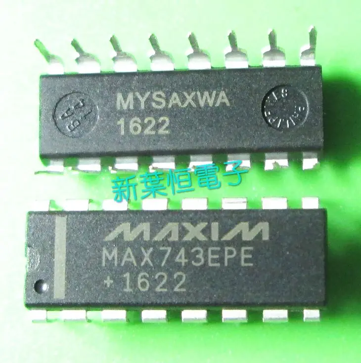 Free shipping  MAX743EPE MAX743 DIP   10PCS