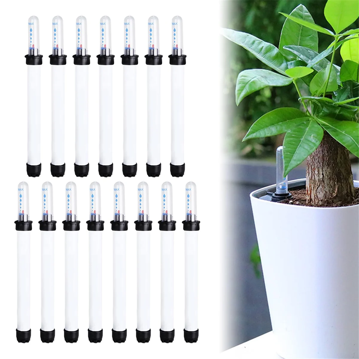 Moisture Meter Plants Watering Indicator,15pcs Moisture Meter Plants, Water Level Indicator Plants, Soil Moisture Meter