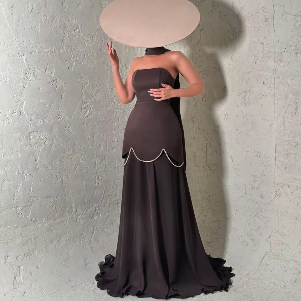 

Индивидуальные вечерние платья-баллоны класса люкс на заказ для женщин, элегантные роскошные выпускные платья