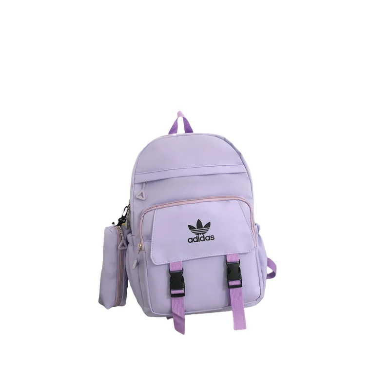 

Adidas Women and Men Purple Color Casual Sport Large Capacity School Bag - Backpacks - Dual Shoulder Bag WX-AD-98200