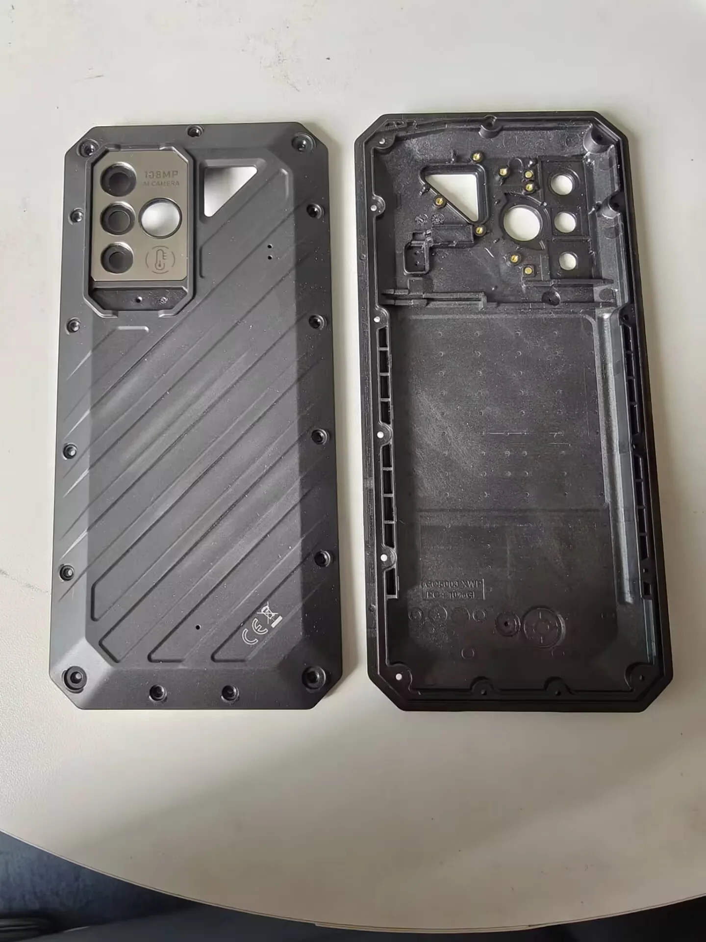 For Ulefone Power Armor 19 19T 18 18T Original New Protective Housings Battery Case Bumper Back Cover Replace Parts