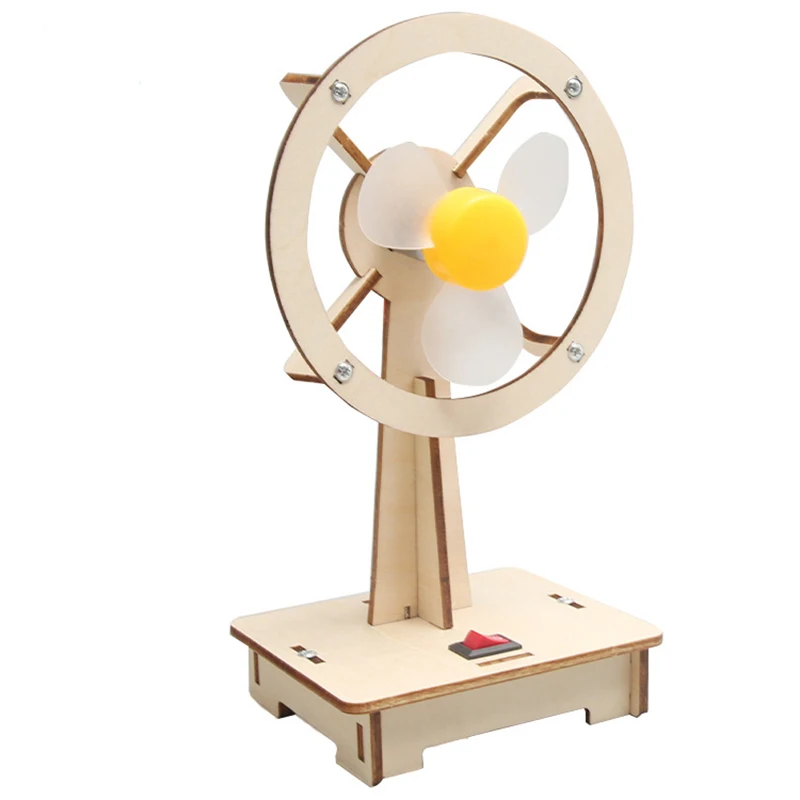 Electric Fan Model STEM Science Kids Toys DIY Montessori Tecnologia Gadget Physical Experiment Kit Educational Toys For Children