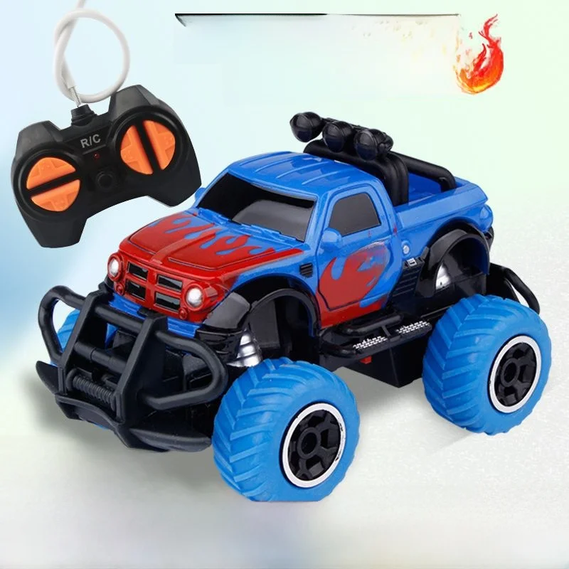 

Remote Control Toy Car Off-Road Children's Plaything Stall-found Car Model Four-Way Crossing Fun Vehicle for Kids