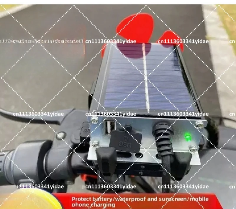 48V 60V 72V EV Range Extender for 2/3-Wheel Electric Vehicles, Solar & Wind Power Charger