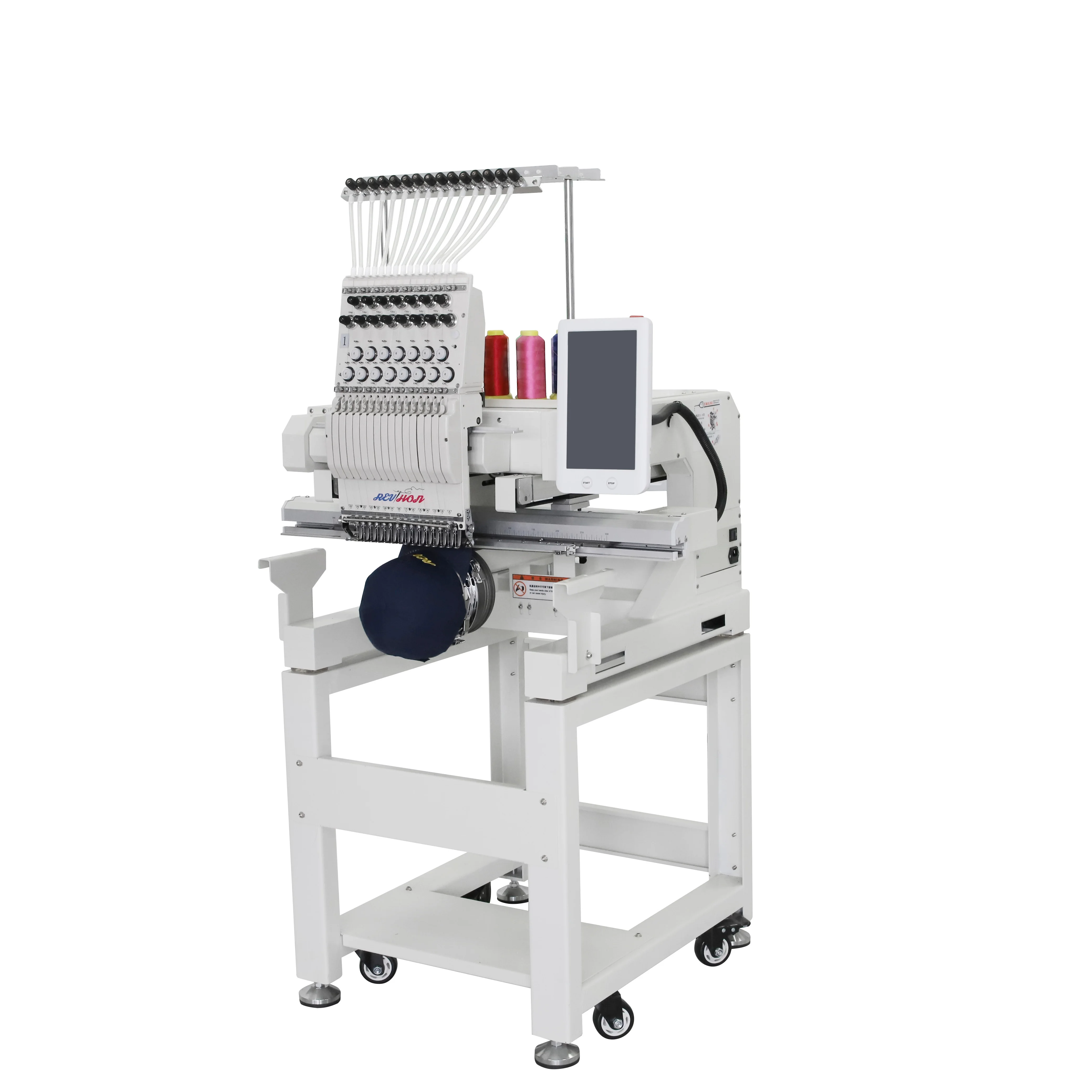 Single Head  Computerized  Sewing and Embroidery Machine China Maquina De Bordar